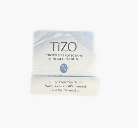 TiZO tnted lip mineral sunscreen SPF45 .14 oZ