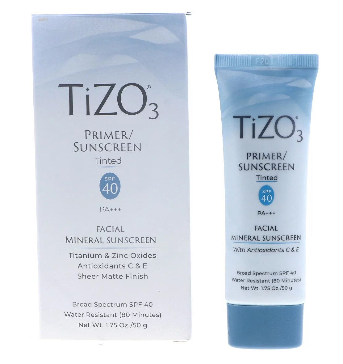 TiZo 3 TINTED Primer Sunscreen SPF40 3.5 oZ