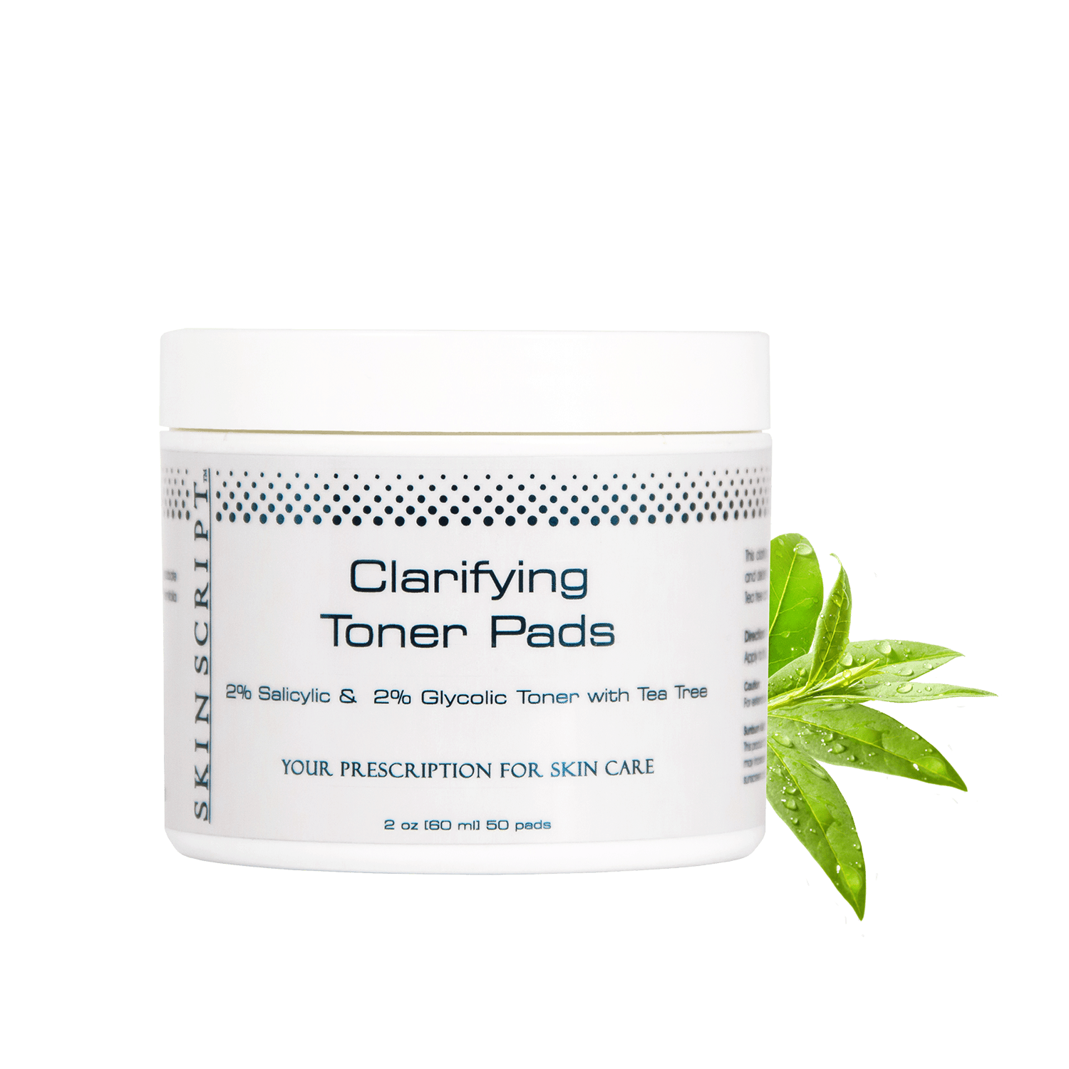 Skin Script Clarifying Toner Pads 50 pads