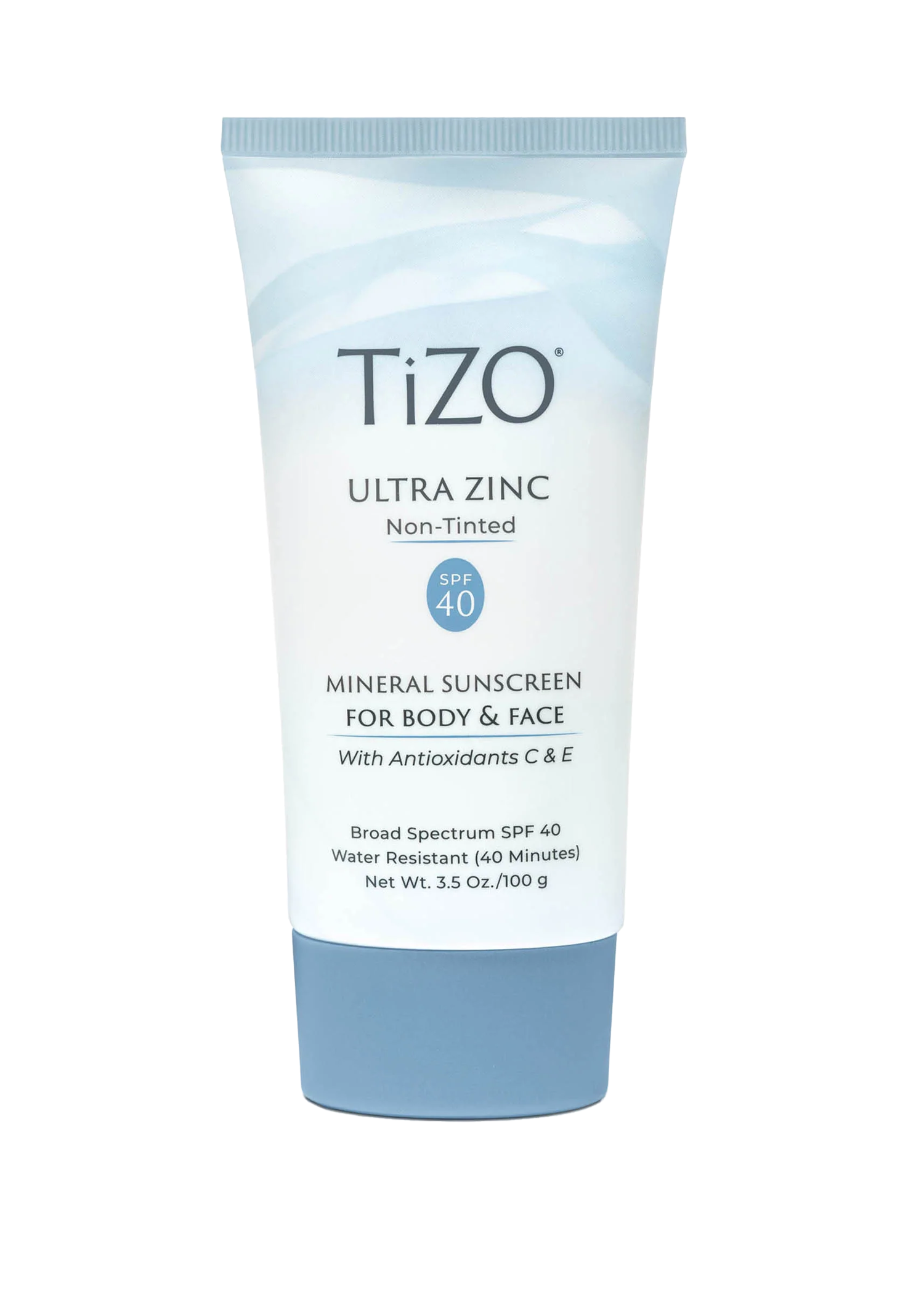 TiZo Ultra Zinc NON TINTED-face/body SPF40 3.5 oZ