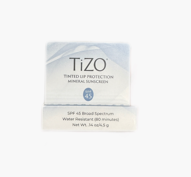 TiZO tnted lip mineral sunscreen SPF45 .14 oZ